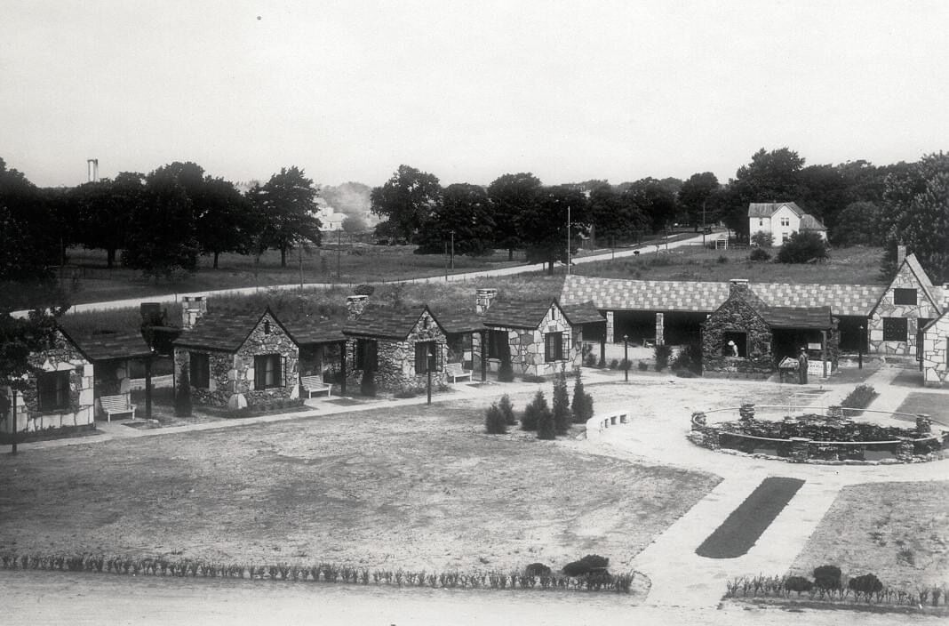 Dream Village, aerial view